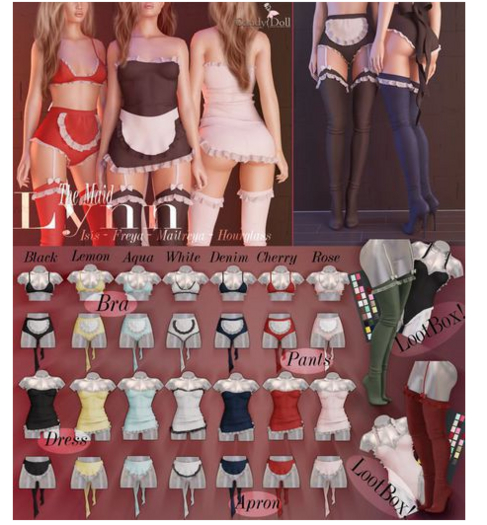 _CandyDoll_ Lynn Boots Maitreya - RARE - LootBox
