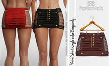 Rene Skirt Burgundy - Maitreya Lara, Lara Petite, Kupra Original, Legacy - FashionNatic