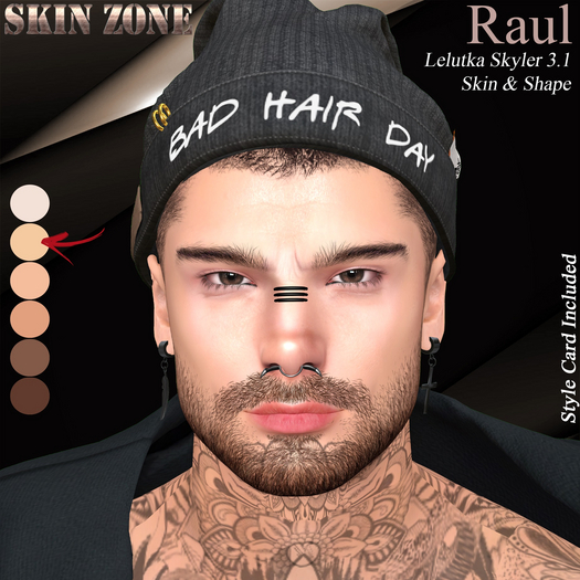 **SkinZone** Raul Skin [SKYLER] Shape Legacy NATURAL