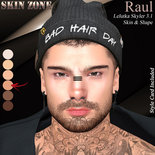 **SkinZone** Raul Skin [SKYLER] Shape Legacy SUNSET
