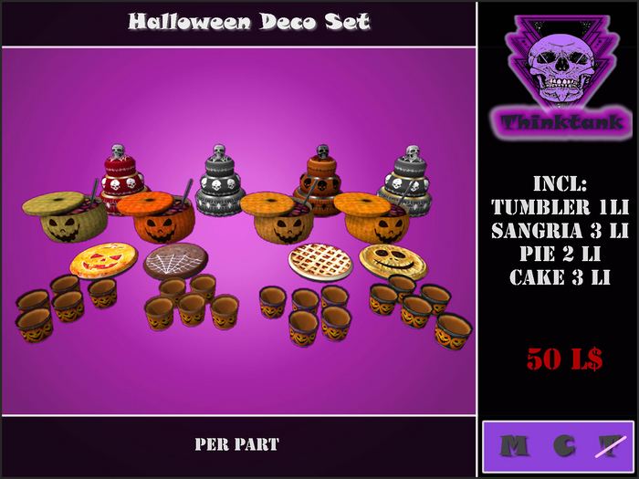 BOX Halloween Deco Set 1