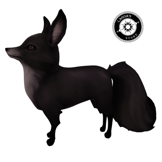 The Wilds - Fox Companion - Obsidian (WEAR)