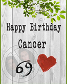 Cancer Happy Birthday