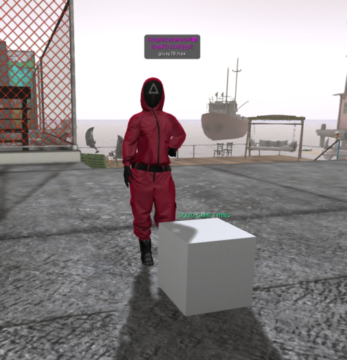 SQUID GAME TYPING