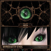 =^.^= Curious Kitties - Hyper Kitty Eyes - Green