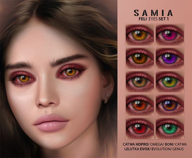 Samia -Feli Eyes  *set 1 