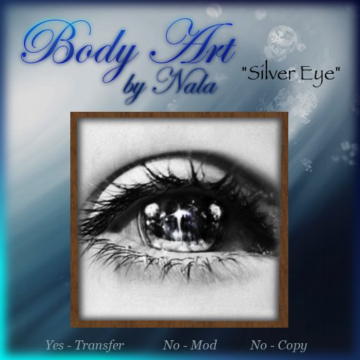{R&T} Body Art - Silver Eye