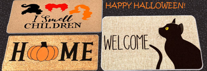 Halloween Mat 3 Pack