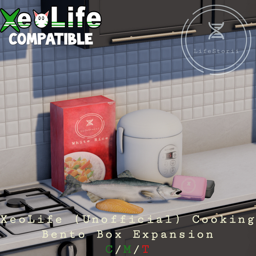 Second Life Marketplace - *XeoLife* (Unofficial) Cooking - Bento Box {Copy}