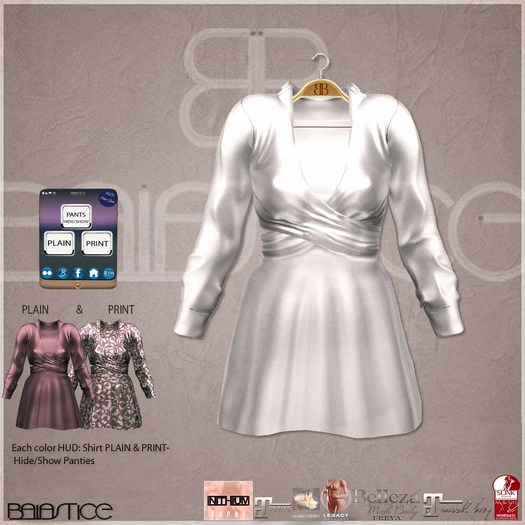 Baiastice_Lena Dress-Silver