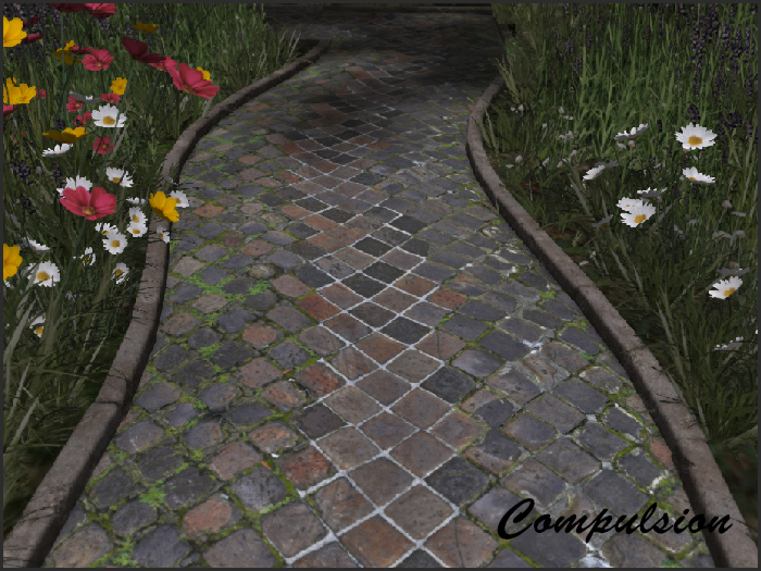 Second Life Path Second Life Marketplace - Compulsion Garden Path Set