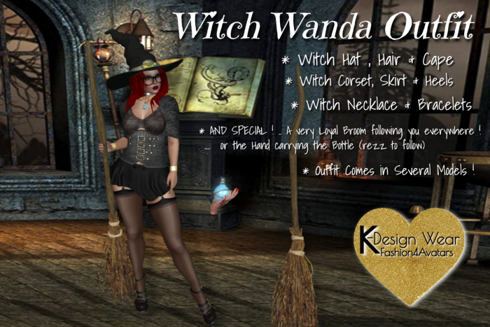 Witch Wanda Package - Display Box