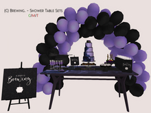 {C} Brewing. - Shower Table Set