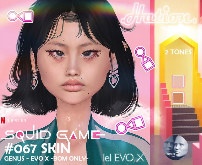 .HATION. GENUS 067 Skin Tone X