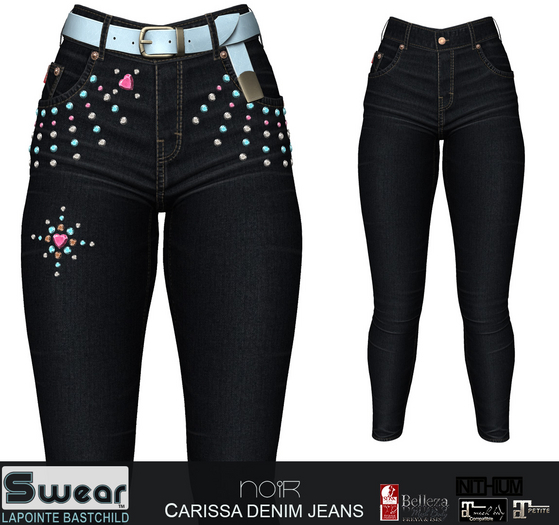 Jeans Carissa BLACK