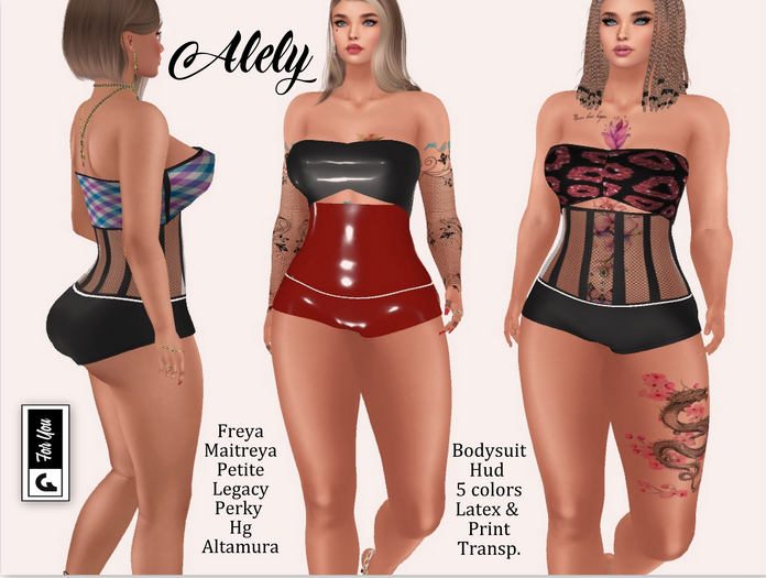 ::F:: Alely bodysuit Fatpack