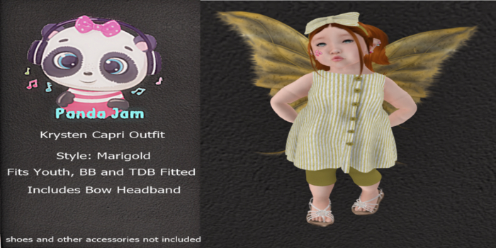 {PJ} Krysten Outfit -Marigold HUD