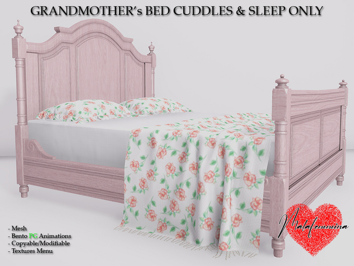 [MLF] THE GRANDMOTHER'S BED - CUDDLES & SLEEP ONLY