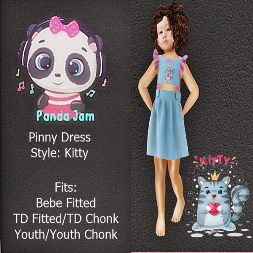 {PJ} Pinny Dress-KITTY HUD