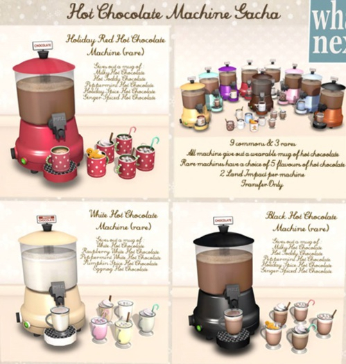{what next} Mint Hot Chocolate Machine (boxed)