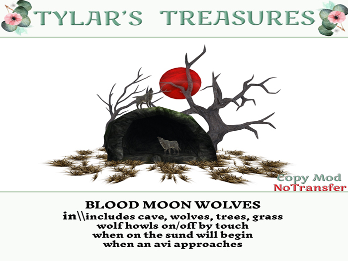 .TT.  BLOOD MOON WOLVES BOXED