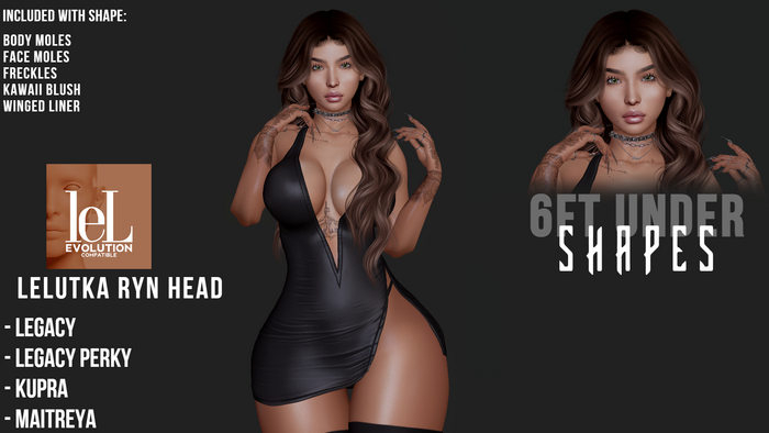 6FT UNDER - ASHLEE SHAPE [LeLUTKA Ryn 3.1]