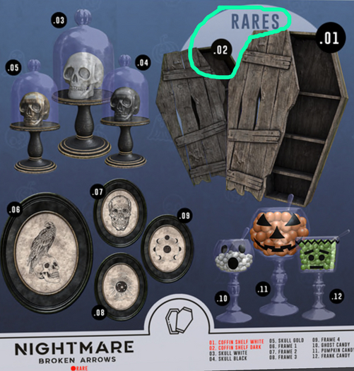 2. BROKEN ARROWS - Nightmare - RARE