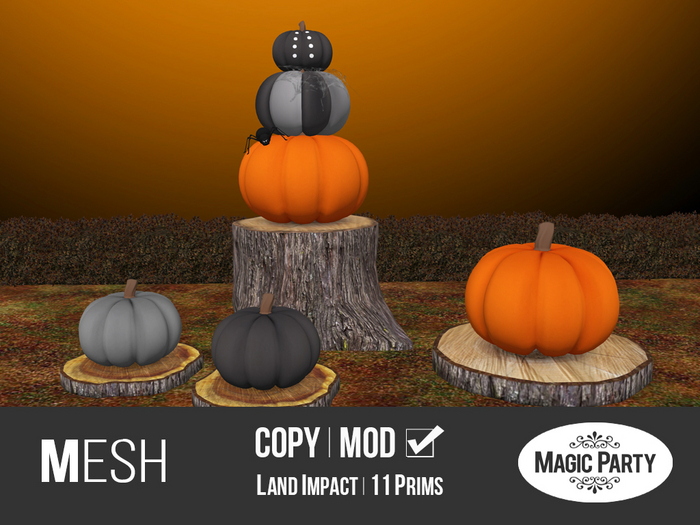 EEK Pumpkin Decor SET - Halloween