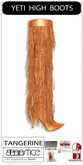Baiastice_Yeti High Boots-Tangerine
