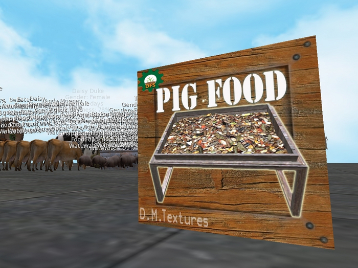 D.M. textures dfs Pig Food
