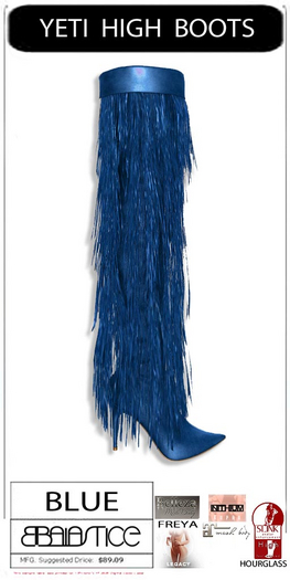 Baiastice_Yeti High Boots-Blue