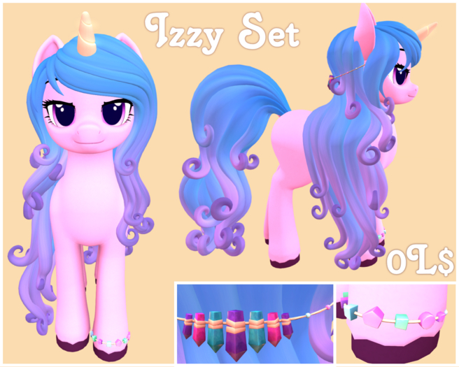 [HMART] Izzy Mane & Tail