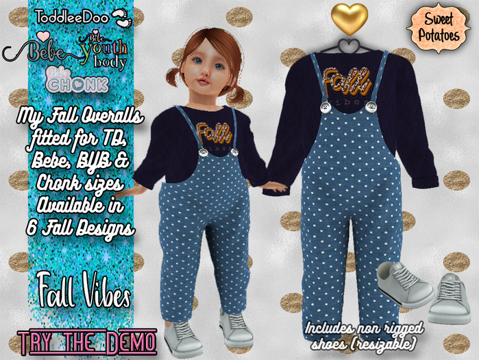 < SP > My Fall Overalls - Fall Vibes