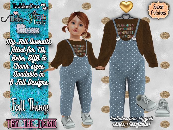 < SP > My Fall Overalls - Fall Things