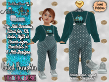 < SP > My Fall Overalls - Cutest Pumpkin