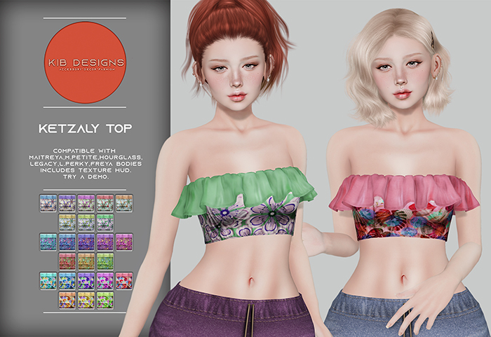 KiB Designs - Ketzaly Top DEMO 