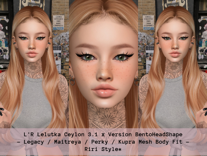 L'R L - X Ceylon 3.0 BentoHeadShape -YourFit- Riri Style