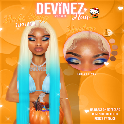 DEVINEZ - Nicki Boyz Flexi Hair Packed.