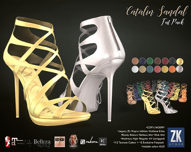 ZK - Catalin Sandals Fatpack