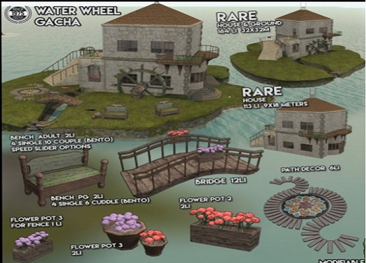 Waterwheel house