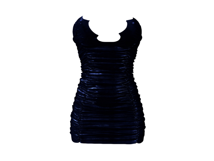 Klubb - "Aurora" Ruched Dress Navy
