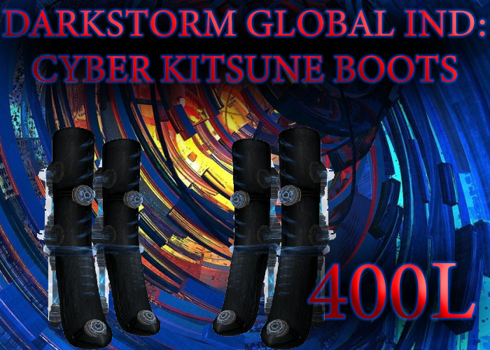 Second Life Marketplace - [DGI-CyberTech] CyberPunk Kitsune Boots Boxed