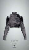 -Pixicat- Zella Top (TieDyeGrey)