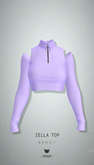 -Pixicat- Zella Top (Lilac)