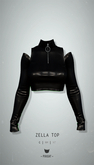 -Pixicat- Zella Top (Latex)