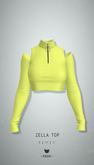 -Pixicat- Zella Top (Lime)