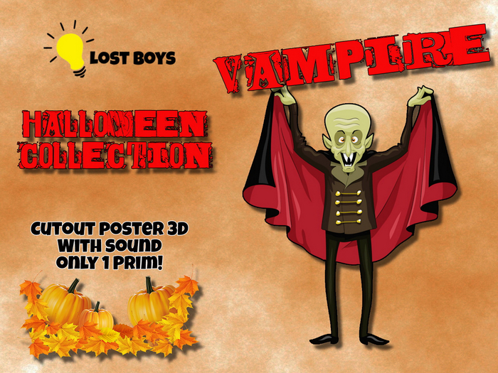 @LostBoys@ -Vampire 3D Poster BOX