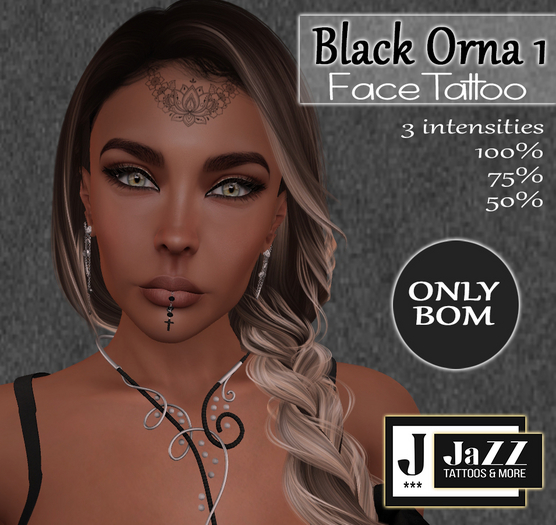 .::MV::. Black Orna1 Facetattoo (BOM)