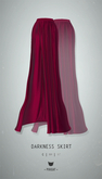 -Pixicat- Darkness Skirt (Red)