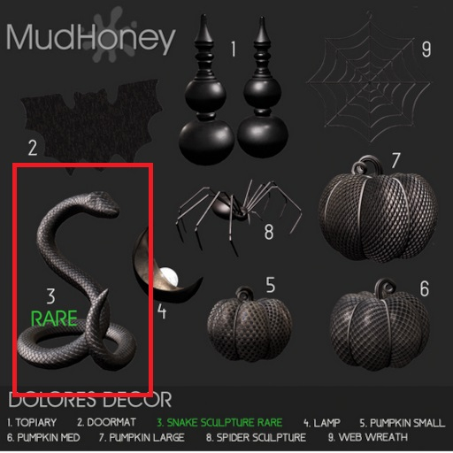 3. MH Dolores Snake Sculpture RARE